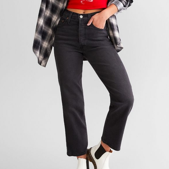 Levi's Ribcage Straight Just a Sec Nwt Sz 28 - Picture 9 of 16